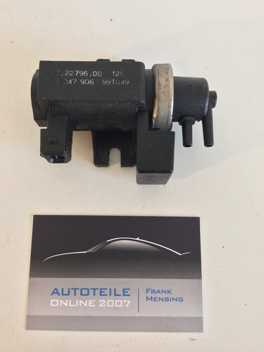 BMW E46 Druckwandler Magnetventil Ventil 2247906 72279600