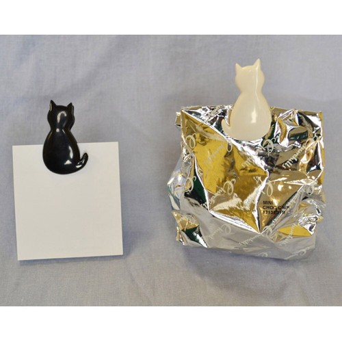 Kokubo Cat-shaped Bag Clips,Chip Clips, Paper Clips, Set of 3pack , Made in Japa - Picture 6 of 13