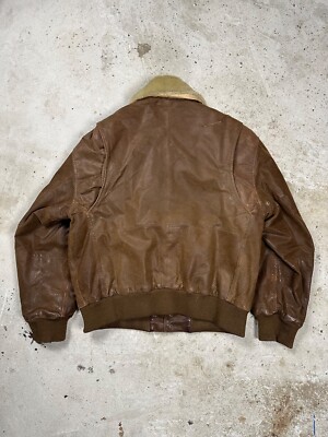 ジャケット・アウター vtg A-2 real leather bomber jacket y2k vtg A-2 real leather bomber jacket y2k Vintage Y2K Top Gun A2