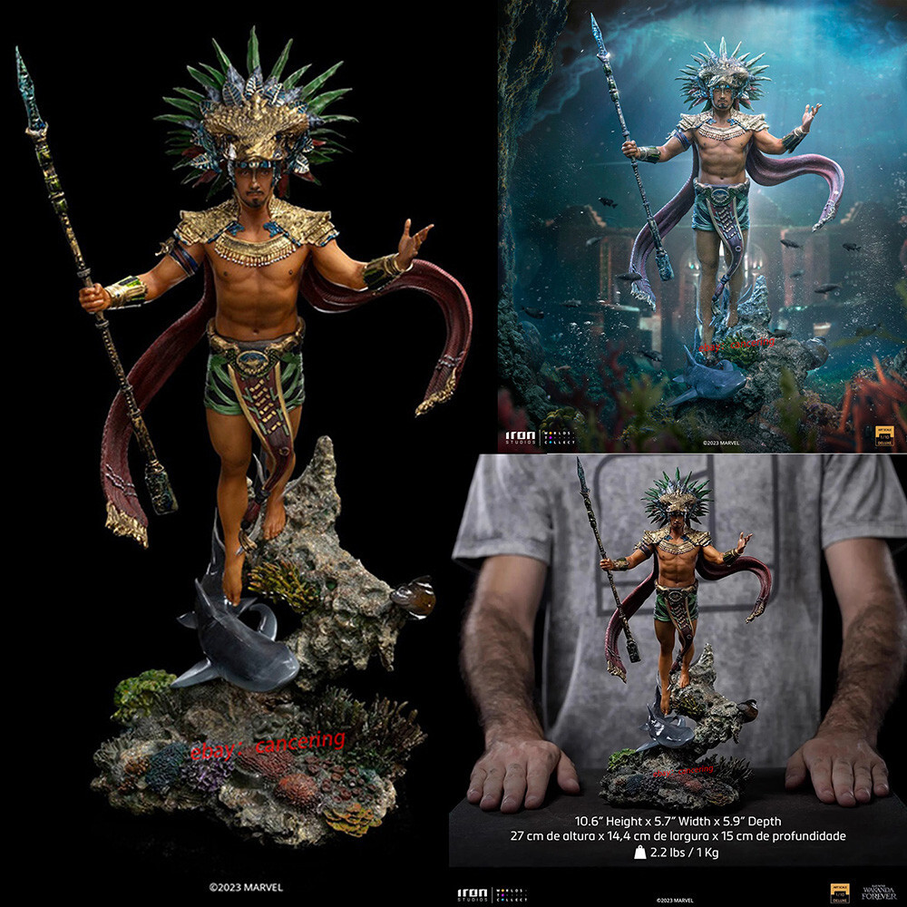その他 Iron Studios King Namor - Wakanda Foreve Statue King Namor - Black Panther Wakanda Forever - Art