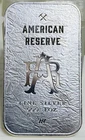 American Reserve  Columbia Goddess 1 Ounce .999 Silver - STUNNING Bar!