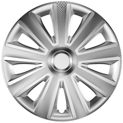 Radkappen Radzierblenden SATZ (4Stück) 15 Zoll Aviator carbon silber Z480506