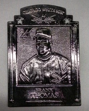 1997 Pinnacle X-Press - Metal Works Frank Thomas #2 Silver /400