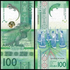 Aruba 100 Florin 2019 P24 UNC
