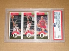 1996 1997 Collectors Choice B1 Mini GOLD MICHAEL JORDAN Kerr PSA 7 MJ BULLS CARD