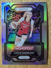 Karlie Samuelson | 2024 Panini Prizm Monopoly WNBA #33 Silver Washington Mystics