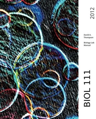 BIOLOGY LAB MANUAL By David A Thompson **BRAND NEW**