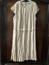 Tory Burch Pink Pleated Dress Size 12