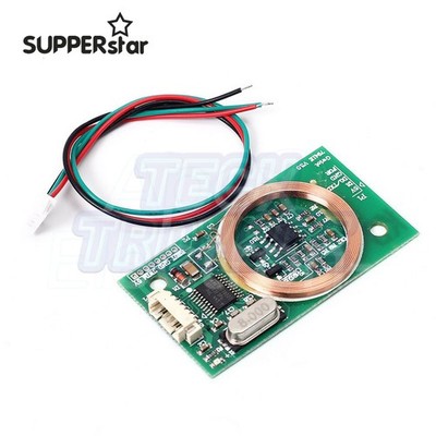 125KHz DC 5V RFID Reader Wireless Module EM4100 8CM UART--UART interface