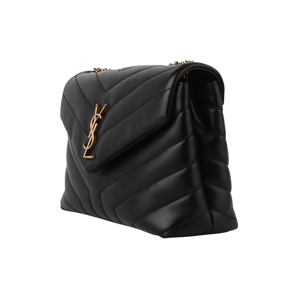 Borsa a tracolla piccola Saint Laurent Monogram Matelassé Loulou 494699 130269384
