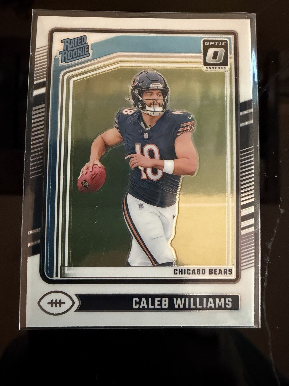 2024 Panini Donruss Optic Rated Rookie Caleb Williams Chicago Bears #201