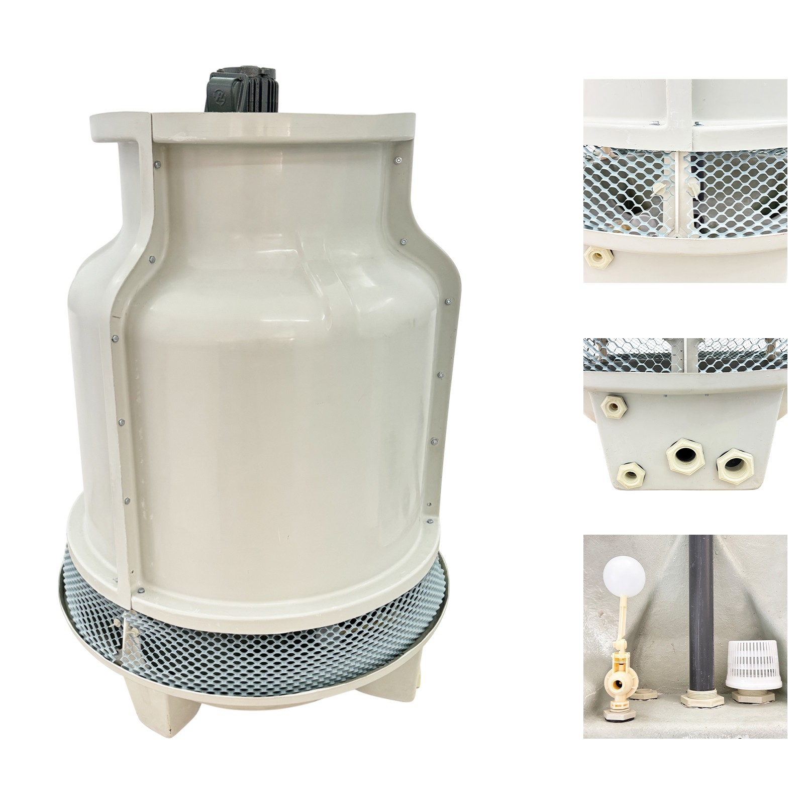20T FRP Cooling Tower Industrial Water Circulation FRP Cooling Tower 220V 1PH