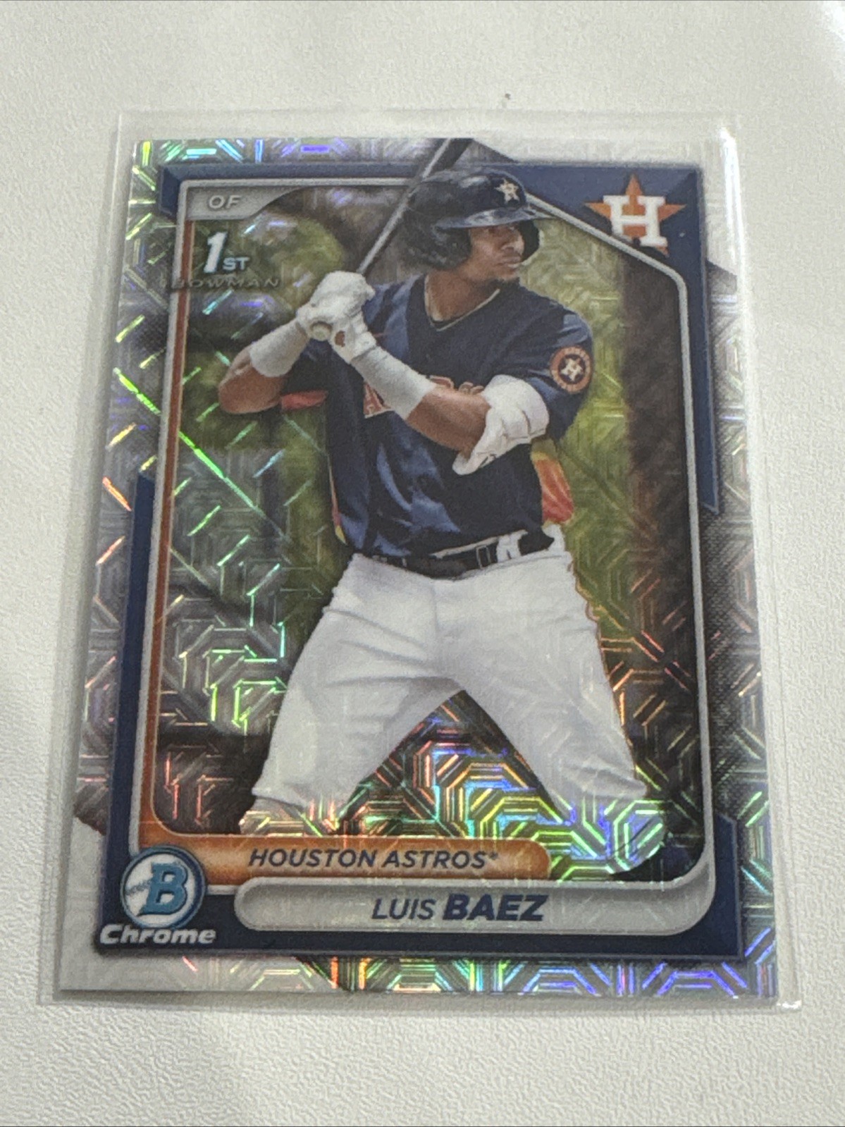 2024 Bowman - Chrome Prospects Luis Baez Mojo Refractor #BCP-66 (RC)