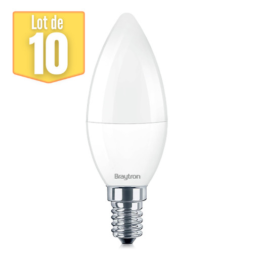 Ampoules LED E14 flamme 5W équivalent 35W pour réduire vos factures d électricité