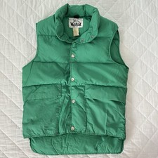 Vintage Woolrich Men’s Vest Size Small Made in USA Down Filled Puffer Insulated