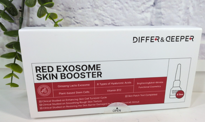#ad 😍DIFFERamp;DEEPER Red Exosome Skin Booster Starter Pack 2ml x 5 each Korean Beauty $28.99