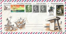 Spain - Air Mail Cover - with stamps but Unposted 1978 (25-3433)