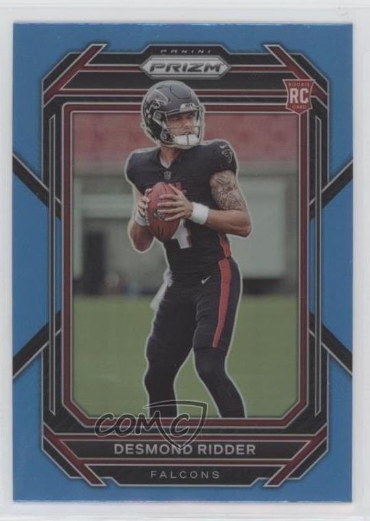 2022 Panini Prizm Rookies Light Blue Prizm Desmond Ridder #302 0nr3