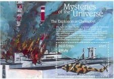 Maldives 1993 - Chernobyl - Souvenir Stamp Sheet - Scott #1763 - MNH