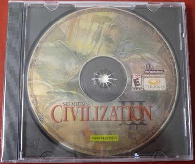 Video Game PC Sid Meier's Civilization III 3 NEW SEALED Jewel no front insert