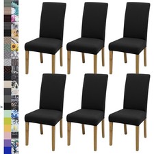Chair Covers,Dining Room Chair Covers Set of 6,Stretch Kitchen Chair Cover,Wa...