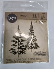 Sizzix Thinlits 660978 Woodlands / Trees - Tim Holtz Alterations