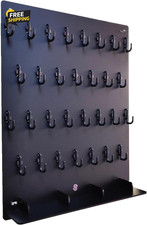 P0004 Acrylic Key Hooks Upgrade Thick Buckle 14 3/4W X 18 3/4L Wall-Mounted