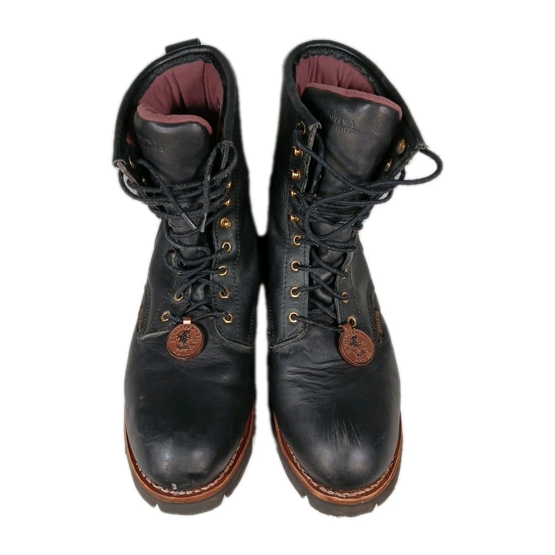 Chippewa Paladin Boots Men's 13 W Electrical Safety Hazard Oiled Steel Toe Black