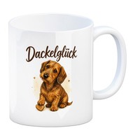 Kaffeebecher DackelglüCk - Kaffeetasse Mit Herzmotiv Tasse Mit Spruch: