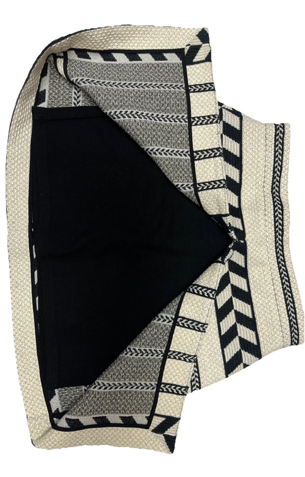 Alice + Olivia Daysi Jacquard Aztec Print A-Line Mini Skirt Sz 8 Layered EUC!  F - Image 2 of 4