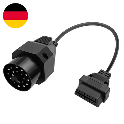 OBD1 20-Poliger Stecker Auf OBD2 16-Polige Buchse Diagnose-Verlängerungskabel, D