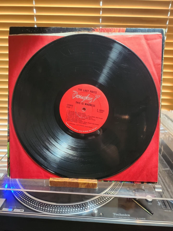 The Last Poets, This Is Madness, 1971 1st Douglas, Z-30583 - Image 3 of 4