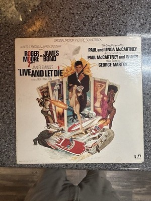 Live and Let Die ~ Org. Motion Picture Soundtrack UA-LA100-G Gatefold Lp Tested