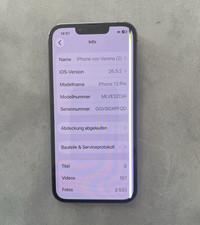 Apple iPhone 13 Pro 256 GB Grau (Slate) iOS M...