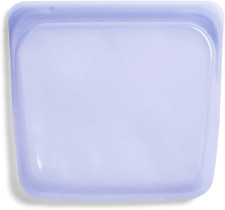 Image of Stasher Reusable, Plastic Free, Non Toxic Stasher Sandwich Bag Rainbow Lavender