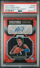 psa10 2022 prizm paolo banchero sensational sig-choice