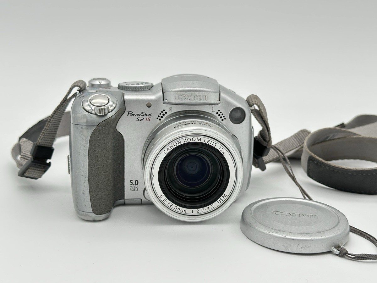Canon PowerShot S2IS PC1130 デジカメ Canon Powershot S2 IS Digital Camera – Retro Camera Shop