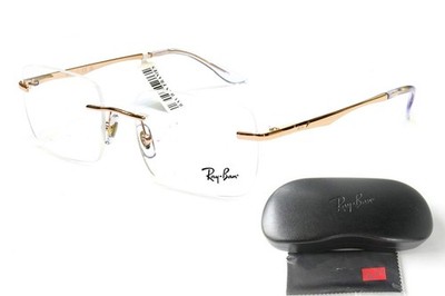 Ray-Ban RX6483I 3094 Rimless Rose Gold Optical Eyeglasses Frames 53-17-140