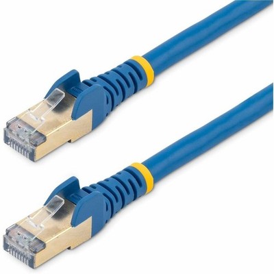 StarTech 7ft Cat6a Shielded STP Snagless Ethernet Patch Cable - Blue