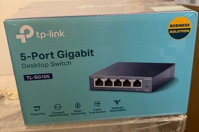 TP-Link TL-SG105E 5-Port Gigabit Easy Smart Switch - NEW