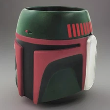 New Star Wars Boba Fett Helmet Foam Drink Koozie by ICup Beverage Insulator