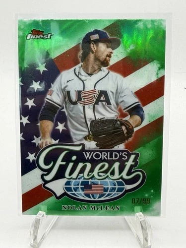 2026 Topps Finest Nolan McLean Refractor (RAW)