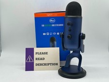 Logitech Creators Blue Yeti USB Microphone - READ