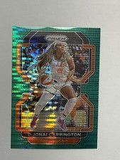 DiJonai Carrington 2022 Panini Prizm WNBA Green Pulsar Prizm #75 Rookie /25 RC