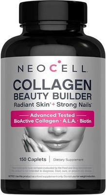 NeoCell Collagen Beauty Builder mit Biotin & Hyaluronsäure - 150 Kapseln