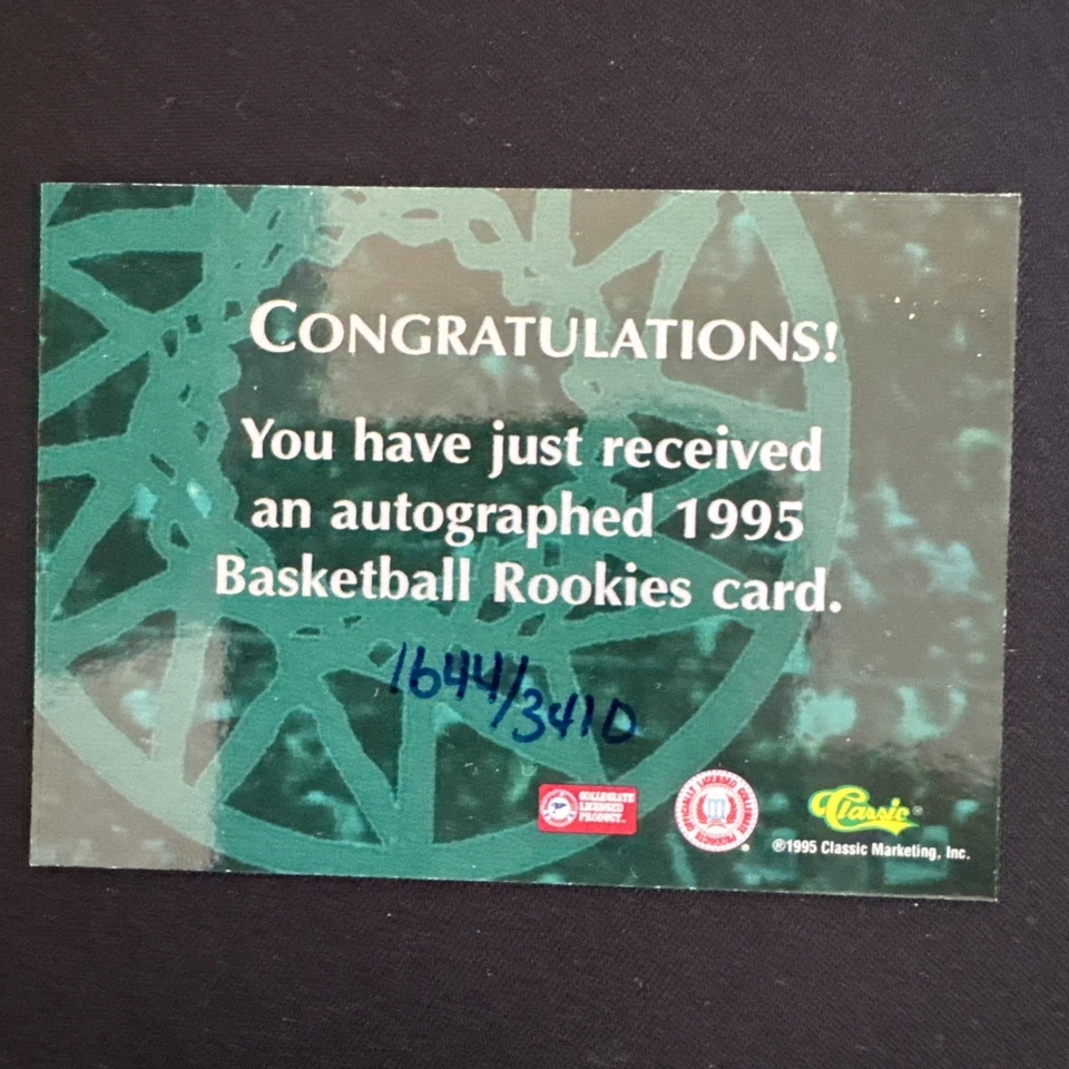 Classic Rookies 1995 - Bob Sura #15 edición autógrafa (RC) #’d 1805/2435 Foto 2 de 2