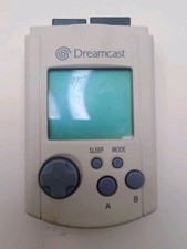 Sega Dreamcast White VMU Visual Memory Card Unit 