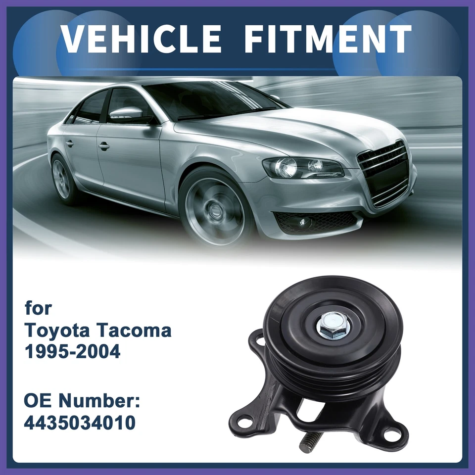 Tensor de correa para Toyota Tacoma 95-04 2.4L L4 Gas, 2.7L Nº4435034010 Foto 3 de 4