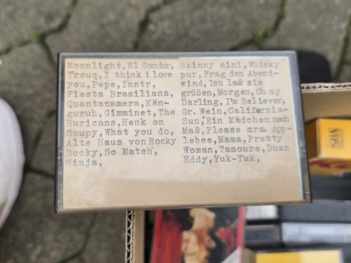 ca. 164Stk Musikkassetten Sammlung, Carl Orff, PIAF, Gregory Issacs,..etc, VB - Bild 13 von 24
