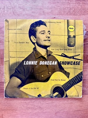 Lonnie Donegan Showcase Vinyl LP Record Classic Skiffle Music